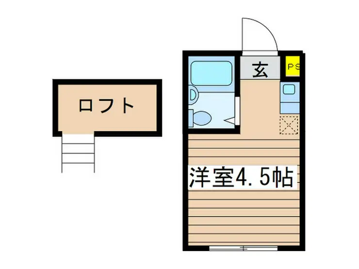 KTコーポラス 3階階 間取り