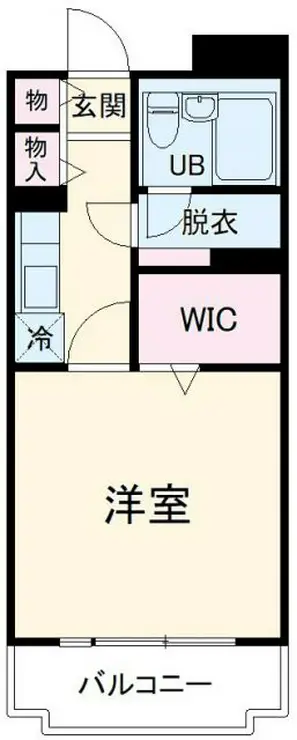 エスポワール橋本 2階階 間取り