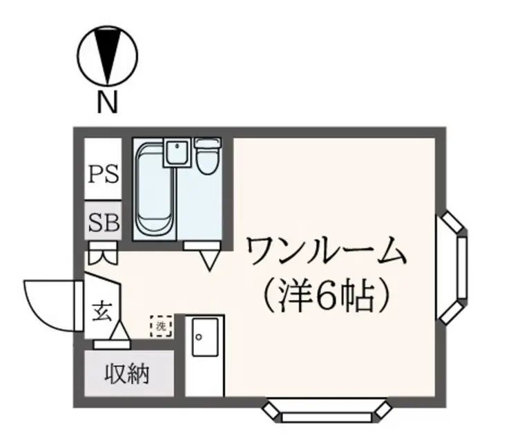 パークアベニューアートヴィレッジ弐番館 2階階 間取り
