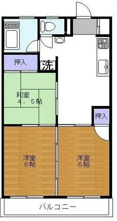 シャントーレクレモナ 3階階 間取り