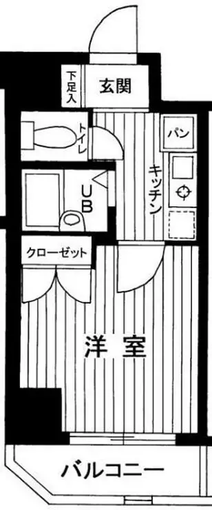 ヴェルト池袋 9階階 間取り