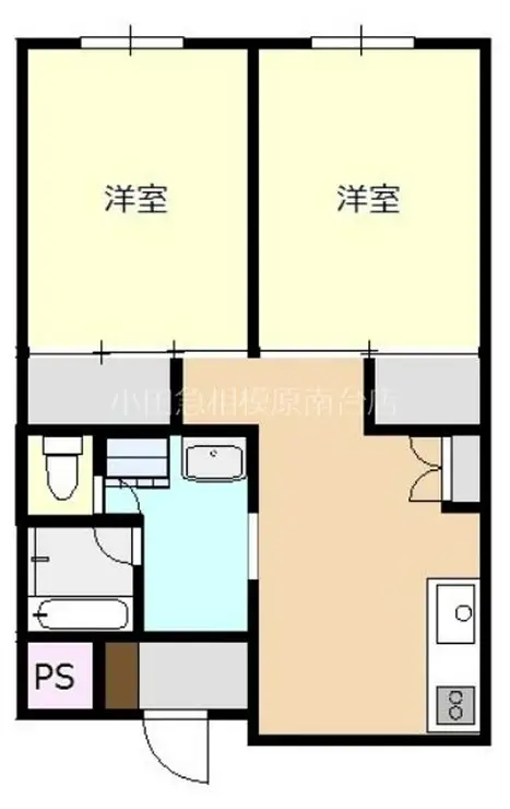 リエス栗原 4階階 間取り
