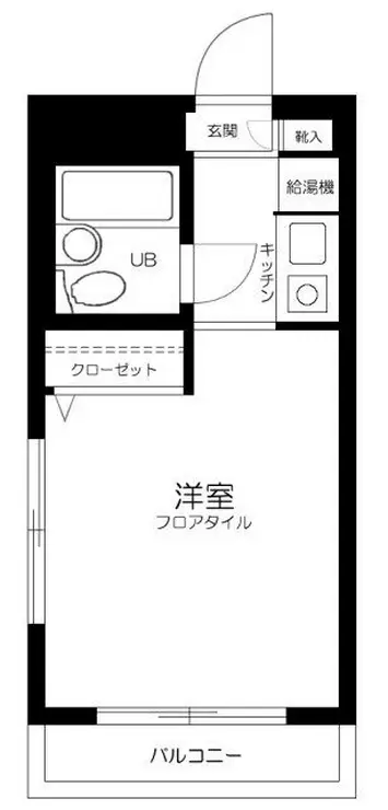 シティクレスト壱番館 4階階 間取り