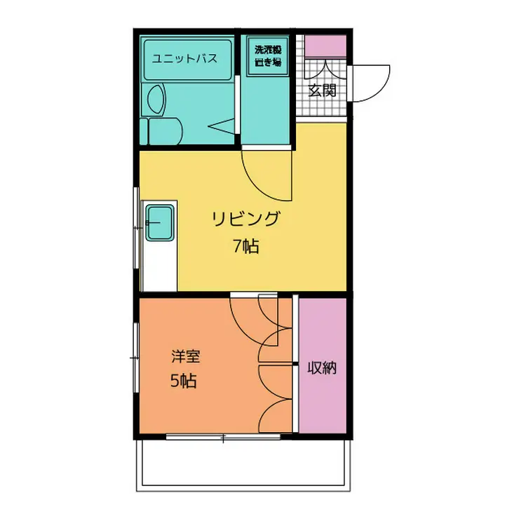 エクセル深沢 1階階 間取り