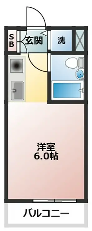 TOP南越谷 1階階 間取り