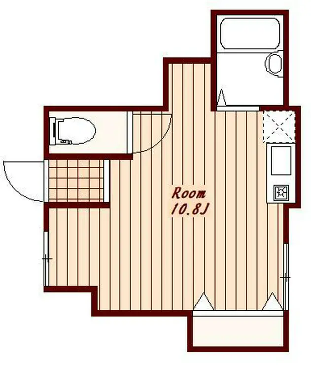 アイコート西武柳沢 1階階 間取り