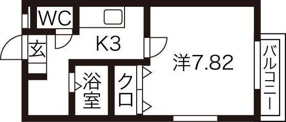 アパート・メモリーズ(1K/2階)の間取り写真