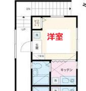 ロッソ池上A(ワンルーム/2階)の間取り写真