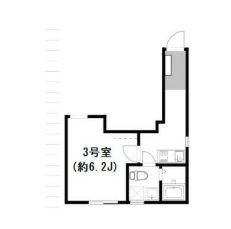 アクシス西新井(1K/2階)の間取り写真