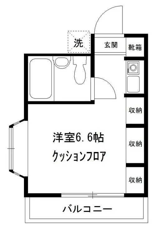 エバーグリーン向ヶ丘遊園 3階階 間取り