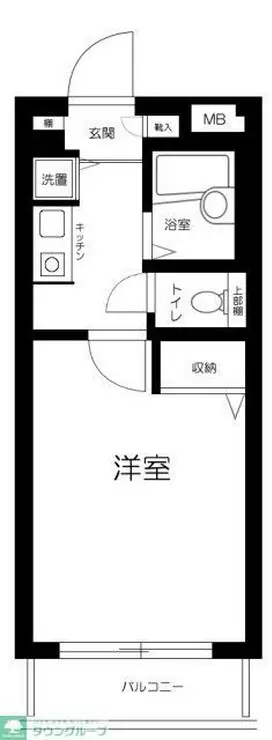 フェニックス文京千石 4階階 間取り