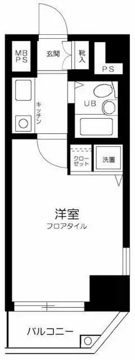 ダイホープラザ高田馬場Ⅱ 10階階 間取り