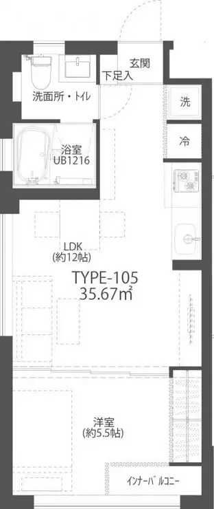 CasaCielomare 1階階 間取り