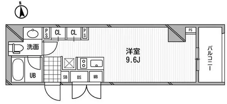 アーデン芝公園 10階階 間取り