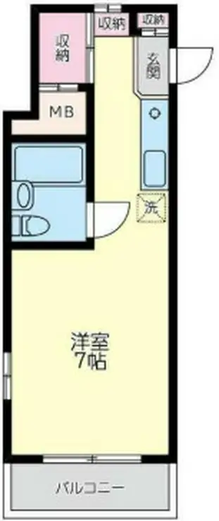 ライブトピア子安 3階階 間取り