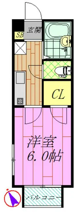 グレイスコート 2階階 間取り