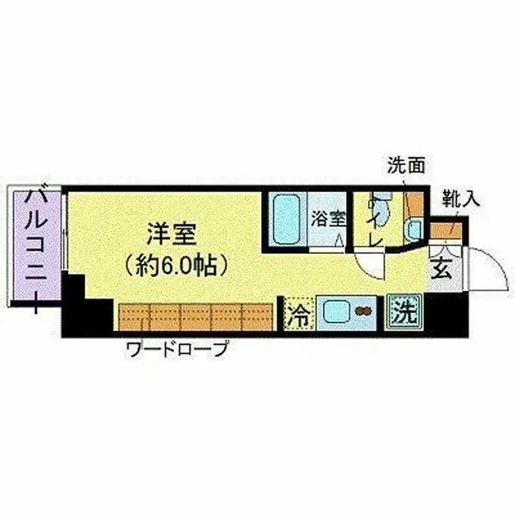 ステージグランデ大宮 7階階 間取り