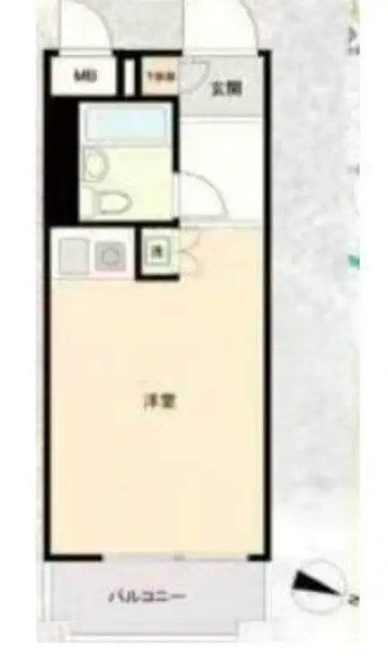 ペガサスマンション白山 3階階 間取り