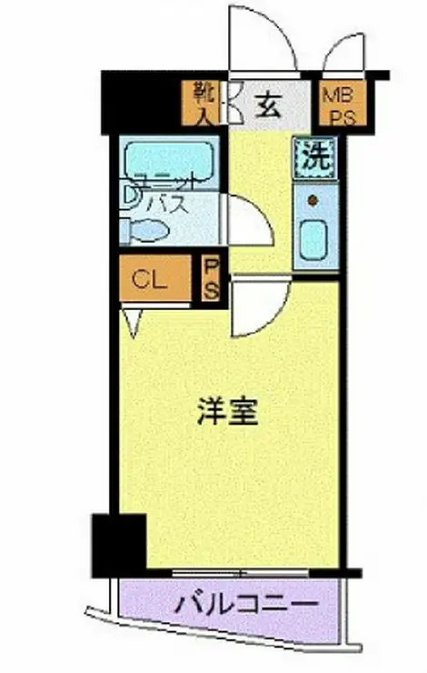 アーバンヒルズ浅草第2 4階階 間取り