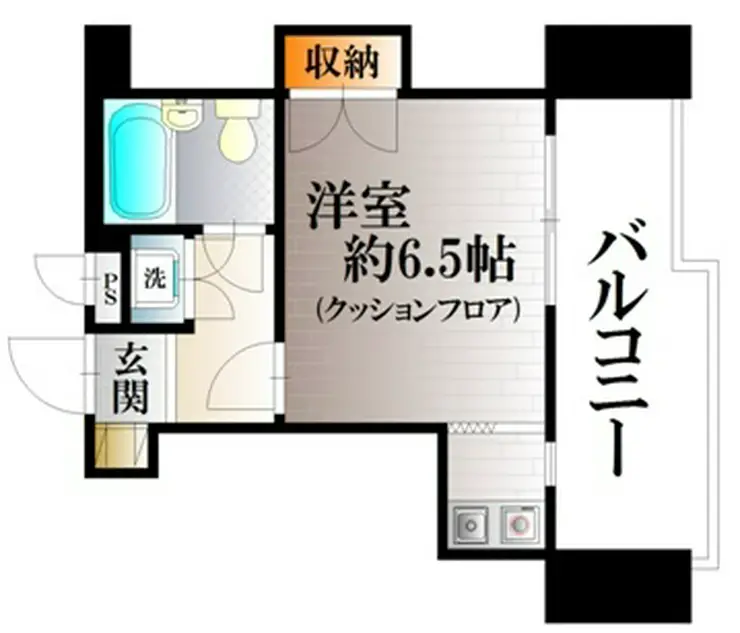 スターハイツ横須賀中央 3階階 間取り