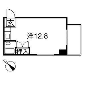 エポック一社(ワンルーム/4階)の間取り写真