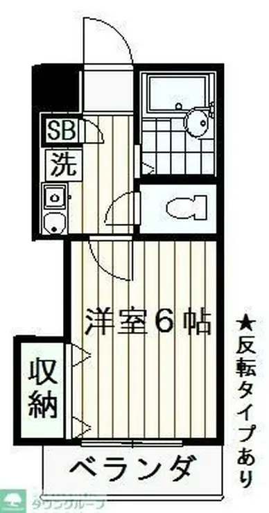 モイスペンテⅡ 1階階 間取り