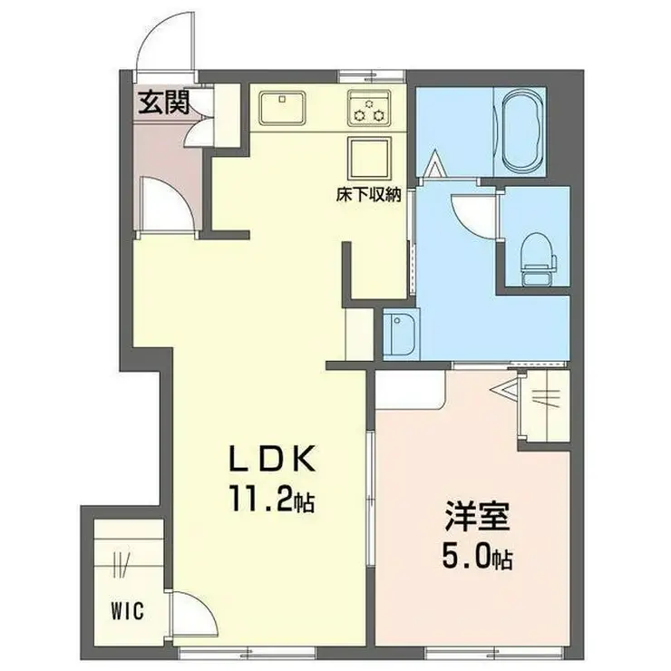 ペルテ高田 1階階 間取り