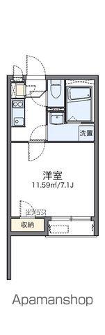 レオネクストプラナス白山(1K/2階)の間取り写真