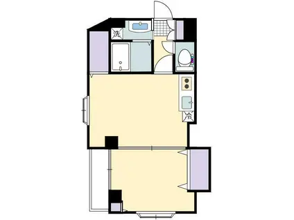 コスモマンション加納(1LDK/7階)の間取り写真