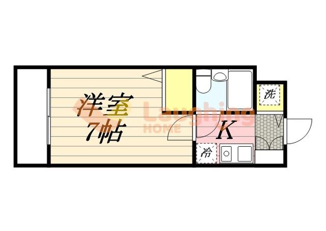 メゾンド・プレミス(1K/2階)の間取り写真