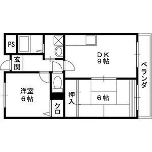 PREMIER21(2DK/2階)の間取り写真