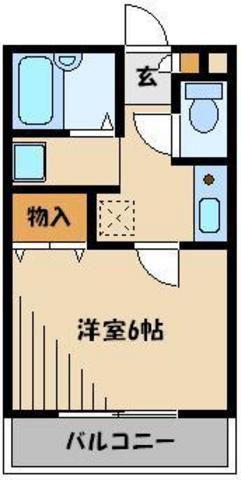 メゾンプレミール(1K/2階)の間取り写真