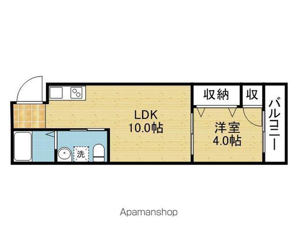 エフメゾンロアIII番館(1LDK/3階)の間取り写真