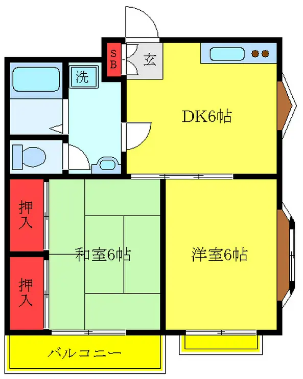 欅ホームズ 1階階 間取り