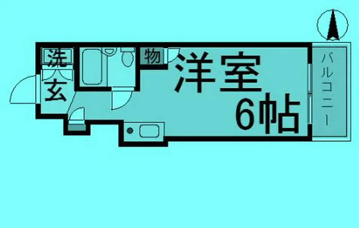 マリオン新小岩 2階階 間取り