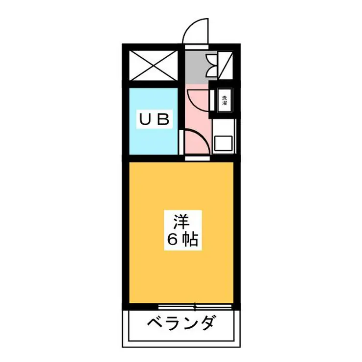 クリオ平塚参番館 5階階 間取り