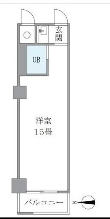 DIKマンション新橋 3階階 間取り
