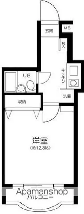 ヒルズ音羽 3階階 間取り