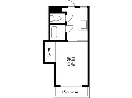 レスポワール 国領町1丁目(1K/2階)の間取り写真