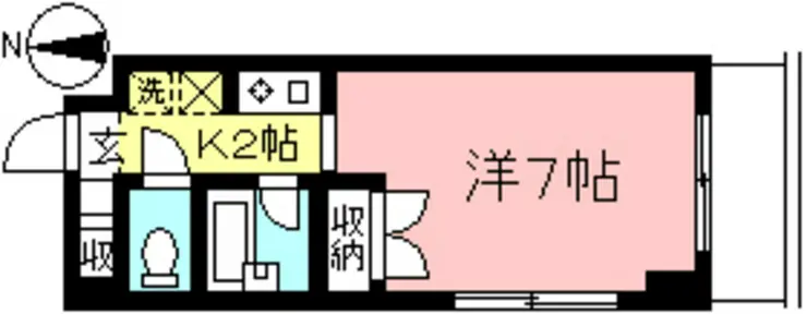 NGY百合丘 3階階 間取り