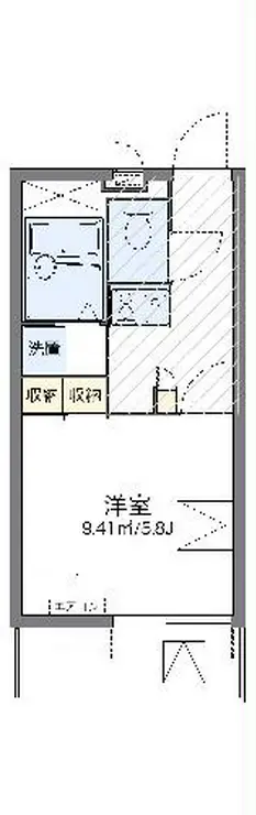レオパレス小池 3階階 間取り