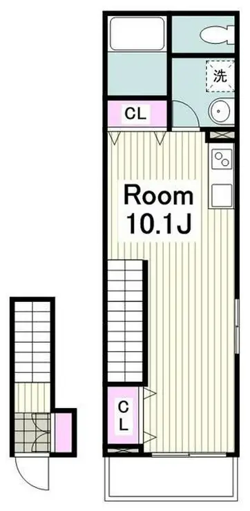 ジュネス久里浜 2階階 間取り