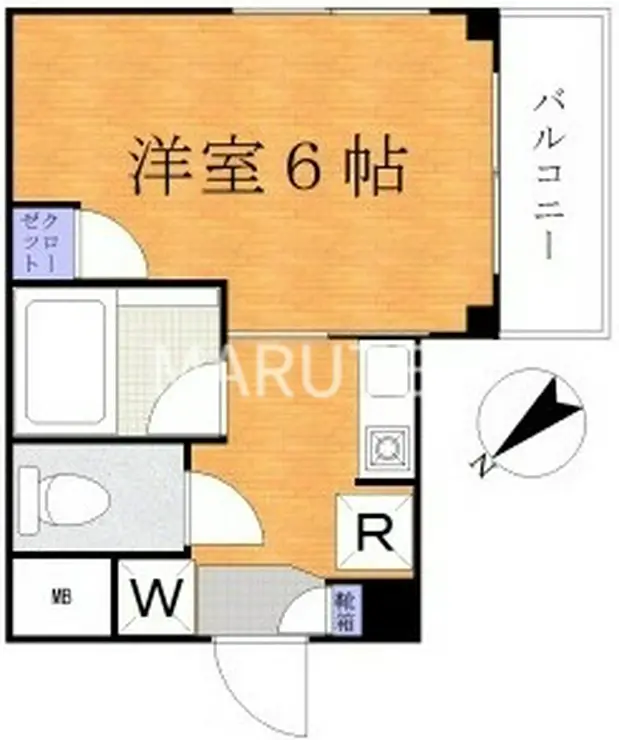 ラフテルハイムII 3階階 間取り