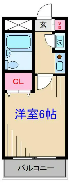 新丸子ダイカンプラザシティII 1階階 間取り