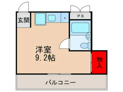 MAISON CERISIER (ワンルーム/2階)の間取り写真