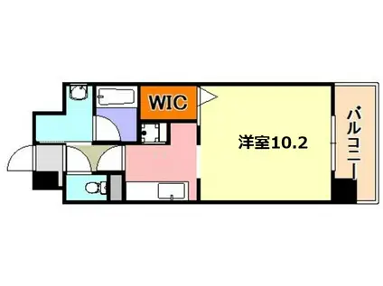 CANAL COURT KOBE(ワンルーム/5階)の間取り写真