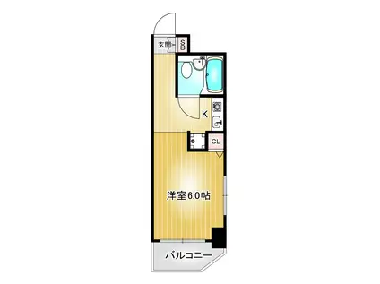 レスパス千種(ワンルーム/7階)の間取り写真