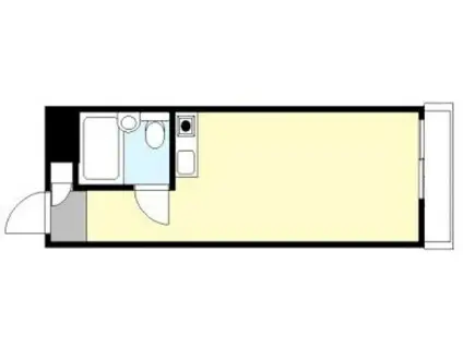 JLBグランエクリュ氷川台(ワンルーム/3階)の間取り写真