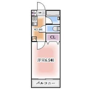 コーポサカエII(1K/3階)の間取り写真