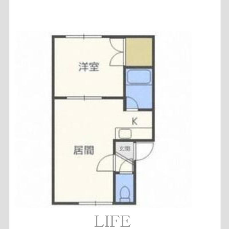 プリマベーラ北郷I(1LDK/2階)の間取り写真